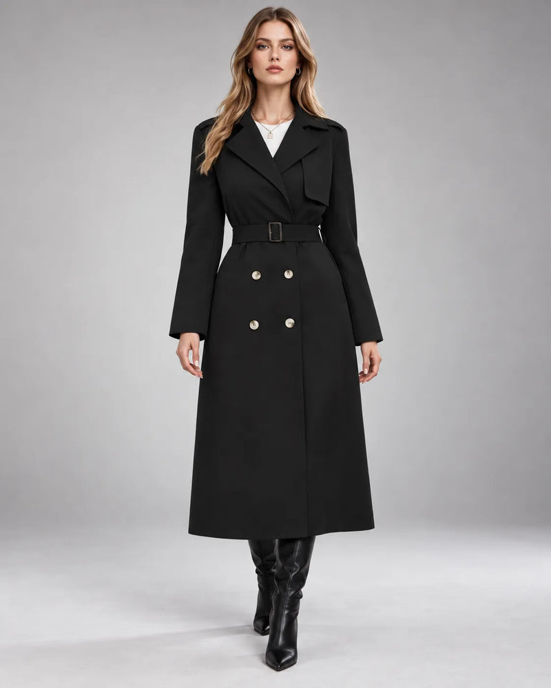 Manteau Long Ceinturé VICTORIA
