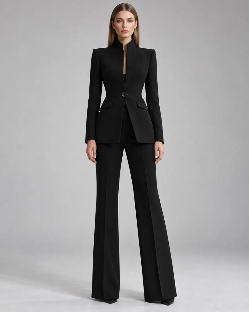 Tailleur Col Montant CHARLOTTE